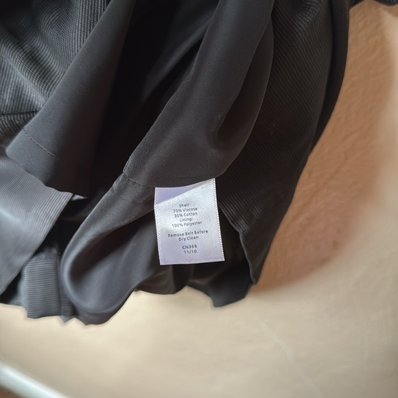 Talbots High Neckline Sleeveless Tie Waist Dress Size 18 - Picture 6 of 6